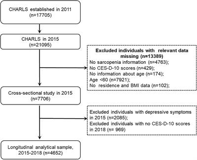 Association Between Sarcopenia and Depressive Symptoms in Chinese Older Adults: Evidence From the China Health and Retirement Longitudinal Study